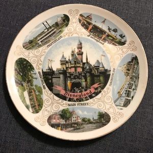 Vintage Disneyland Plate from 1963